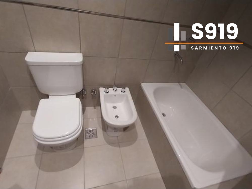 Baño terminado de una unidad