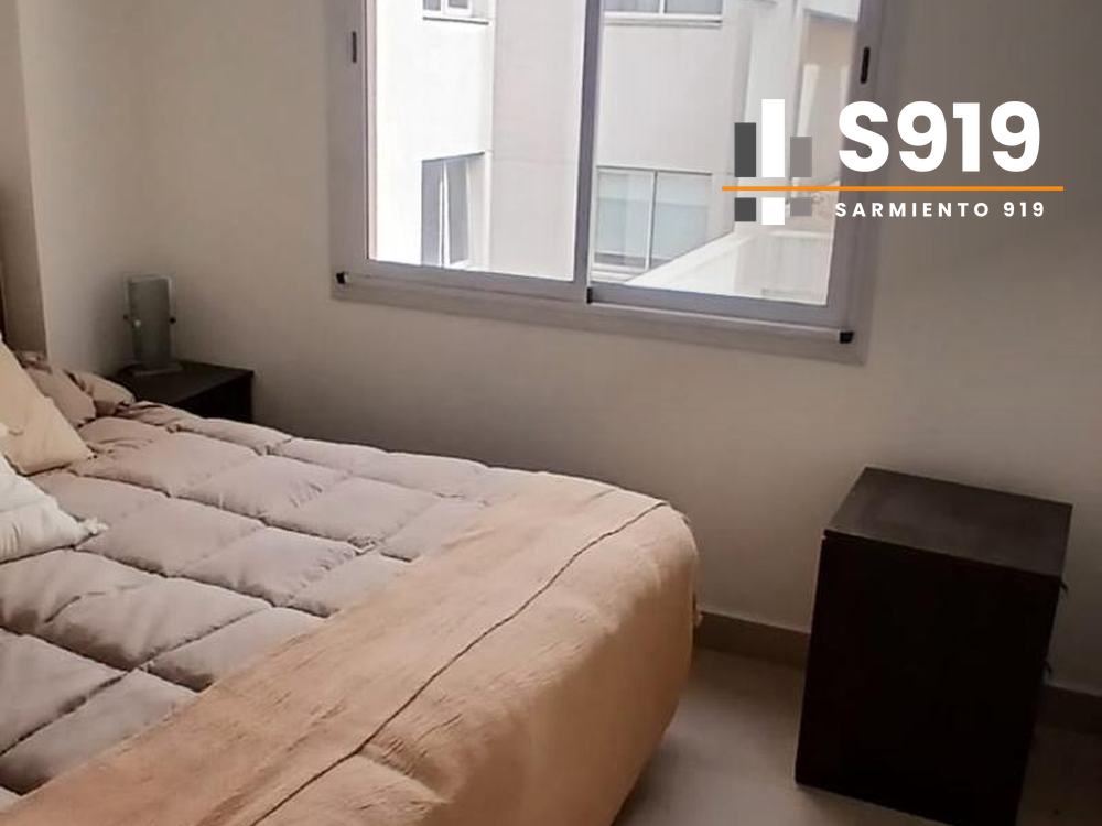 Dormitorio de una unidad terminada